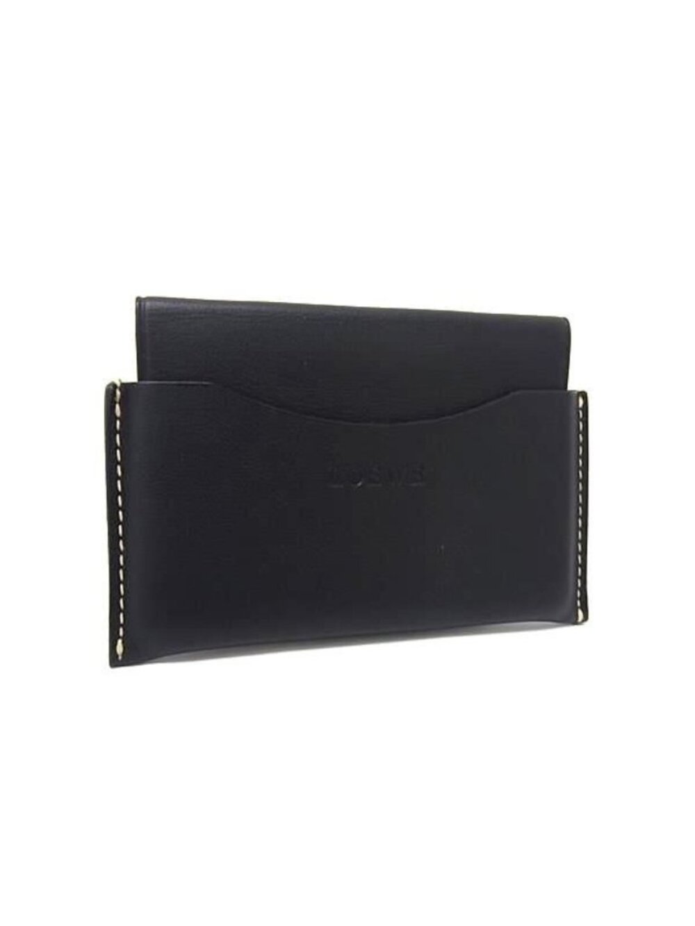 Loewe Leather Address Book Agenda Stationery Black
